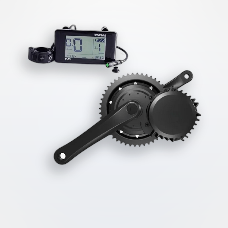 Mid Drive Motor Kit 52V 1000W - E-bike-motor G340, middenmotorset met C961-display, inclusief