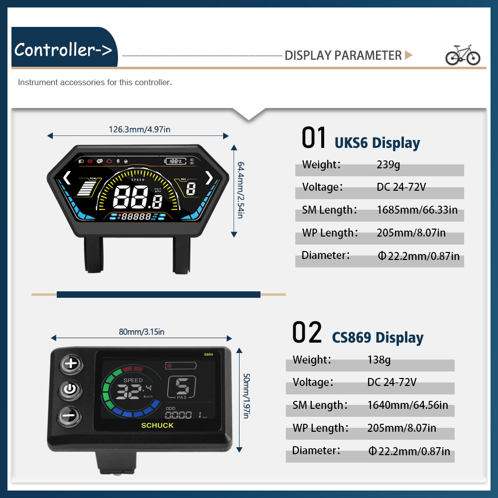 Ebike Controller 48 V/72 V 3 m - Ebike Conversion Kit 72V 3000W recensie en prijs