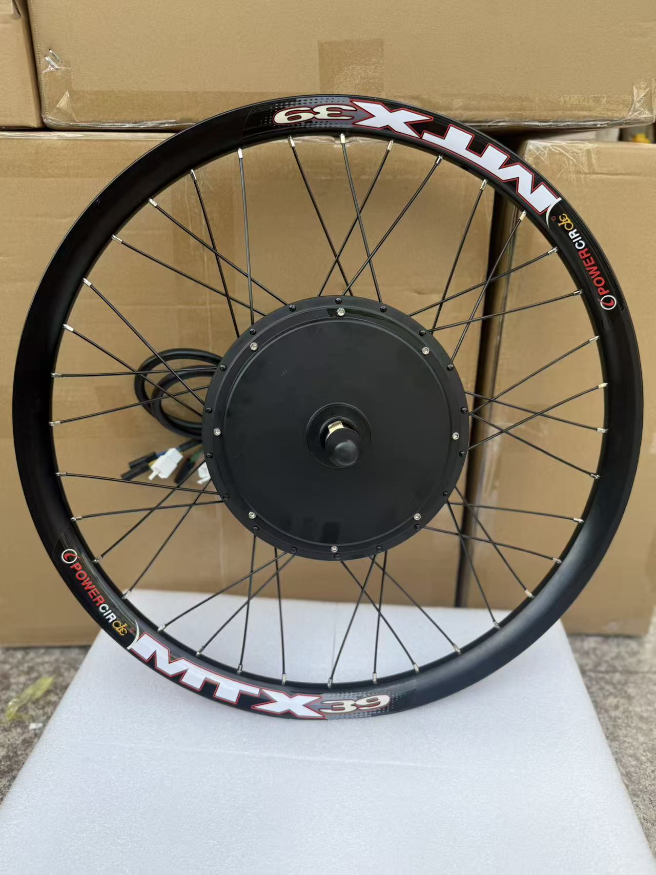 48V 2000W E-bike conversieonde - 72V 5000W Hub Motor Kit recensie en prijs